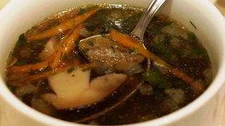 Рецепт Супа из свежих подберезовиков