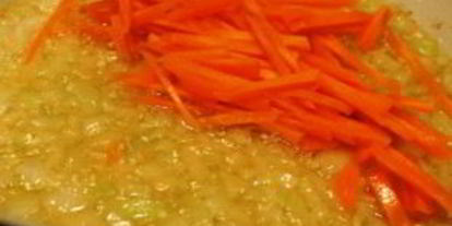 Шаг 1: супа из свежих подберезовиков