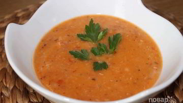 Рецепт Супа из свинины с фасолью