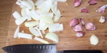 Шаг 2: супа из свинины с фасолью