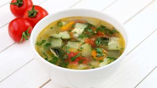 Рецепт Супа из цуккини и шпината с кинзой