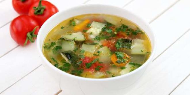 Рецепт супа из цуккини и шпината с кинзой