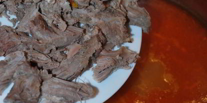 Шаг 8: густого супа харчо с айвой