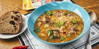 Шаг 9: харчо по-грузински со сливами