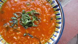 Рецепт Харчо постный