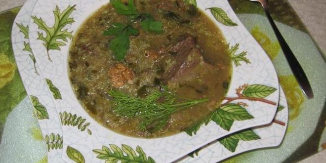 Рецепт Харчо с грецкими орехами