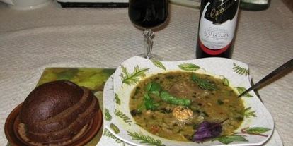 Шаг 4: харчо с грецкими орехами