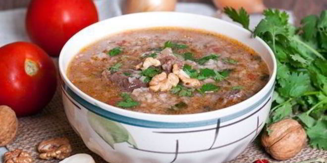 Рецепт харчо с рисом