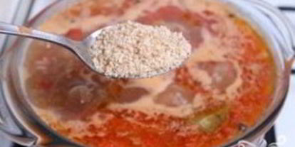 Шаг 9: харчо с рисом