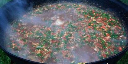 Шаг 68: харчо в казане