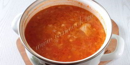 Шаг 4: супа харчо из свинины