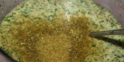 Шаг 3: супа харчо с грецкими орехами