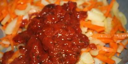 Шаг 5: супа харчо с грецкими орехами