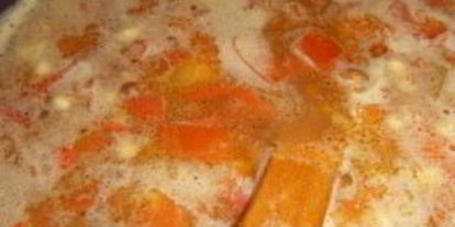 Шаг 3: чечевичного супа-пюре