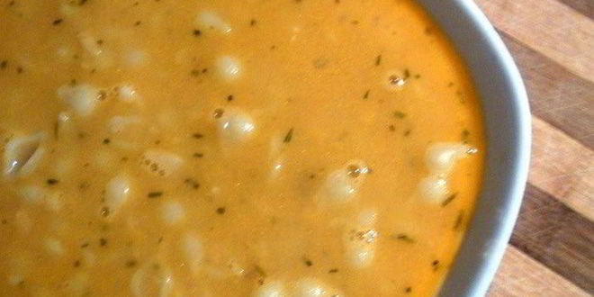 Рецепт фасолевого супа-пюре с пастой и розмарином