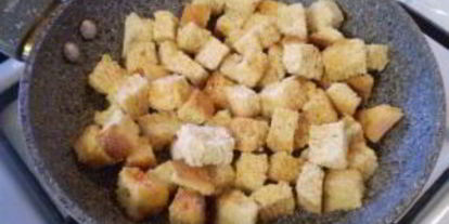 Шаг 4: горохового супа-пюре с гренками