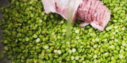 Шаг 1: горохового супа-пюре с сухариками