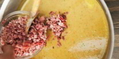 Шаг 9: горохового супа-пюре с сухариками