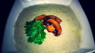 Рецепт Картофельного супа-пюре с шампиньонами