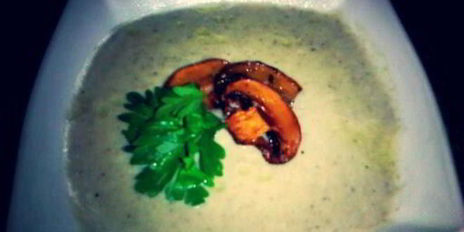 Рецепт картофельного супа-пюре с шампиньонами