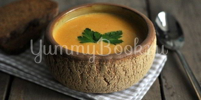 Рецепт морковного супа-пюре со сливками