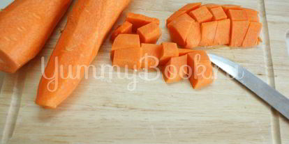 Шаг 1: морковного супа-пюре со сливками