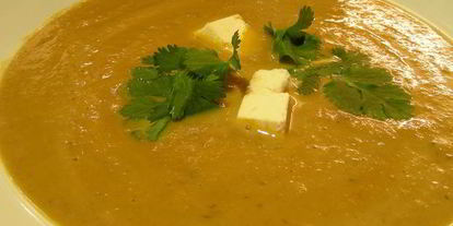 Шаг 3: нежного супа-пюре биск из овощей и каштанов