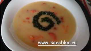 Рецепт Постного супа-пюре из печеных овощей