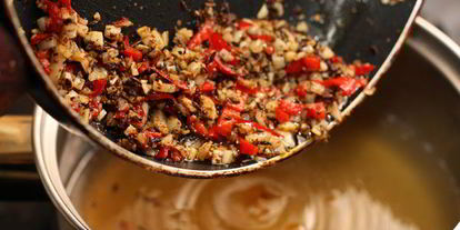 Шаг 5: пряного супа-пюре из нута