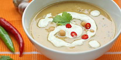 Шаг 8: пряного супа-пюре из нута