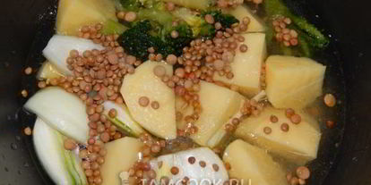 Шаг 3: супа-пюре для детей