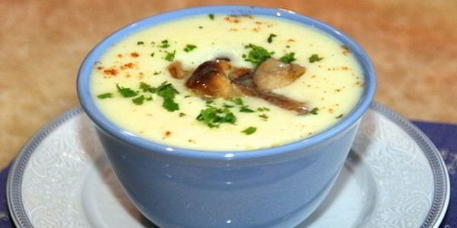 Рецепт супа-пюре из белых грибов
