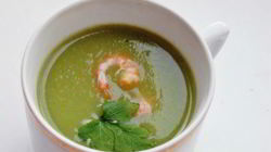 Рецепт Супа-пюре из брокколи с креветками