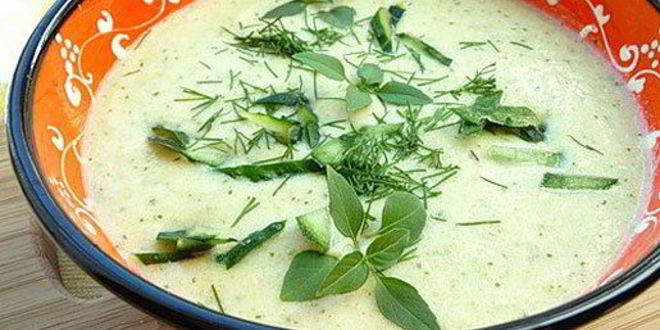 Рецепт супа-пюре из кабачков и зеленой фасоли