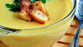 Рецепт Супа-пюре из кабачков с плавленым сыром