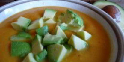 Шаг 2: супа-пюре из картофеля с авокадо