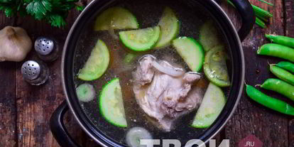 Шаг 2: супа пюре из курицы