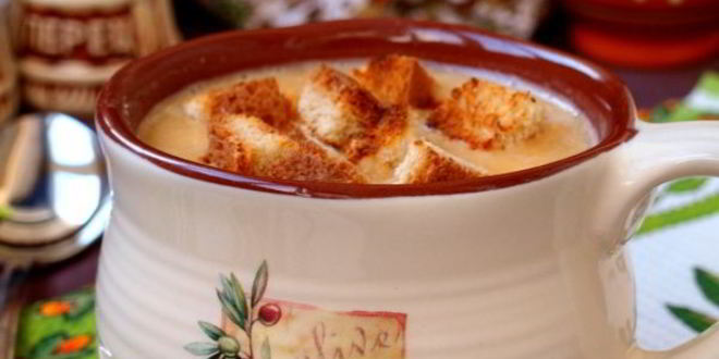 Рецепт супа-пюре из риса с чечевицей