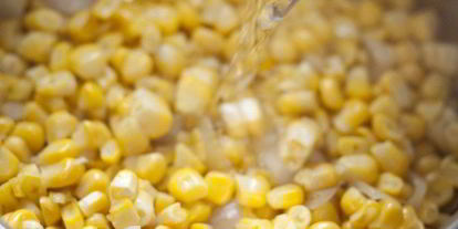 Шаг 2: супа-пюре из свежей кукурузы