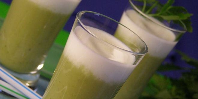 Рецепт супа-пюре из цукини с мятой