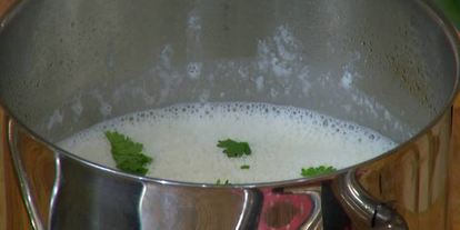 Шаг 6: супа-пюре из цветной капусты с имбирем