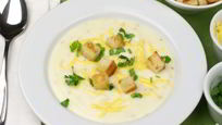 Рецепт Супа-пюре из цветной капусты со сливками