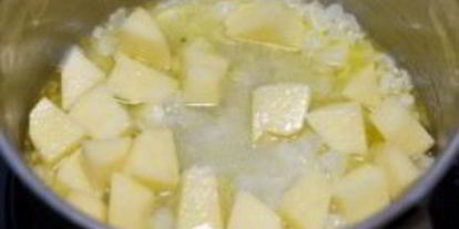 Шаг 2: супа-пюре из цветной капусты со сливками