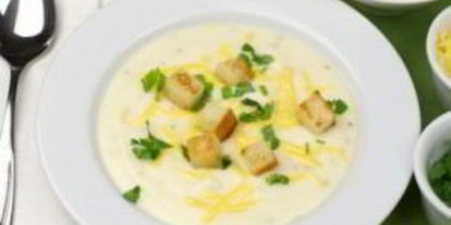 Шаг 8: супа-пюре из цветной капусты со сливками