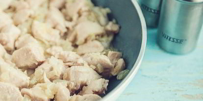 Шаг 1: супа-пюре из тыквы с беконом