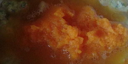 Шаг 5: супа-пюре из тыквы с фрикадельками