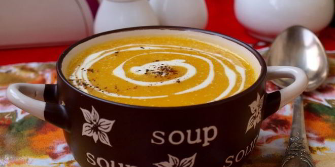 Рецепт супа-пюре из тыквы с сельдереем