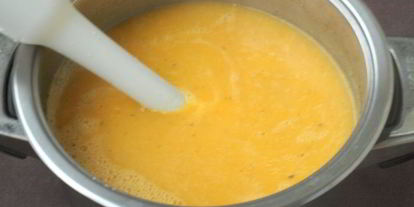 Шаг 3: супа-пюре из тыквы с сельдереем