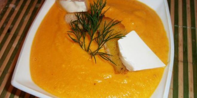 Рецепт супа-пюре из тыквы