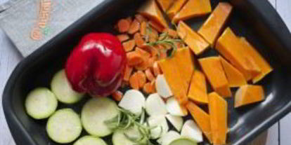 Шаг 1: супа-пюре из запеченных овощей